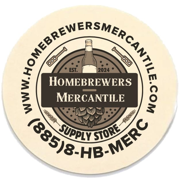 Homebrewers Logoed Pulp Paper Coaster