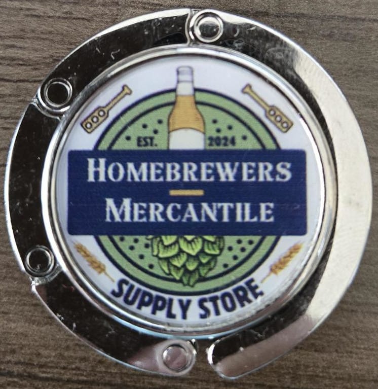 Homebrewers Mercantile Logoed Purse Hanger