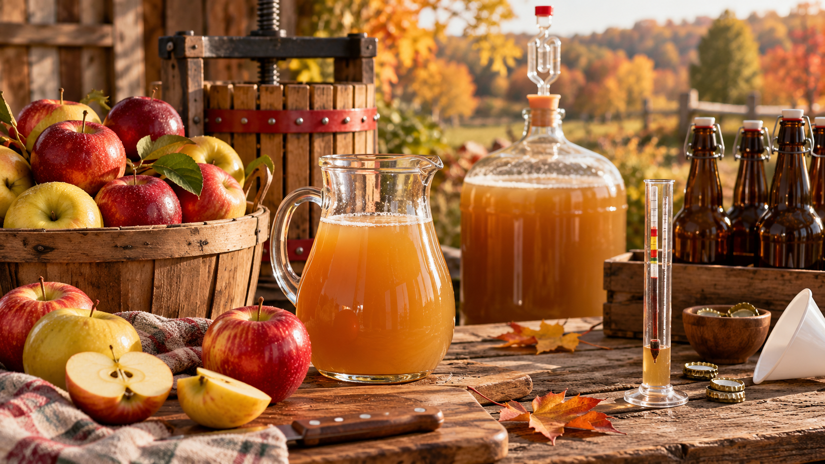 Apple Cider Brewing